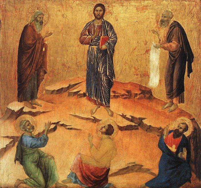 Duccio di Buoninsegna The Transfiguration oil painting picture